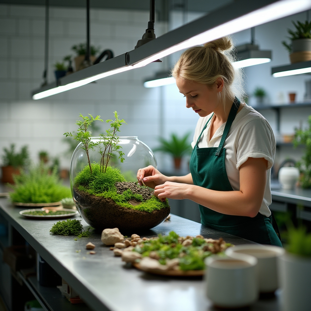 Laboratorio di preparazione composizioni vegetali Berenvor Lab